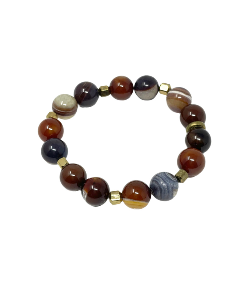 Agate Groove: Earthy Elegance