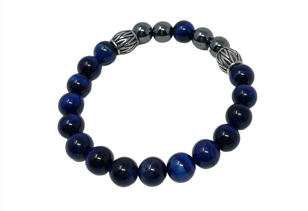 Blue Tigers Eye Bracelet